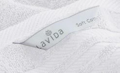 LAVIDA Handtuch Soft Cotton | Weiß Handtuch - 50x100 cm, Handtuch - 50x100 cm -Badtextilien und Zubehör Verkäufe 10826395 3 201909052234