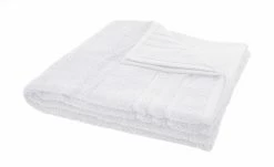 LAVIDA Duschtuch Soft Cotton | Weiß Duschtuch - 70x140 cm, Duschtuch - 70x140 cm