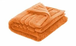 LAVIDA Gästetuch Soft Cotton | Orange Gästehandtuch - 30x50 cm, Gästehandtuch - 30x50 cm