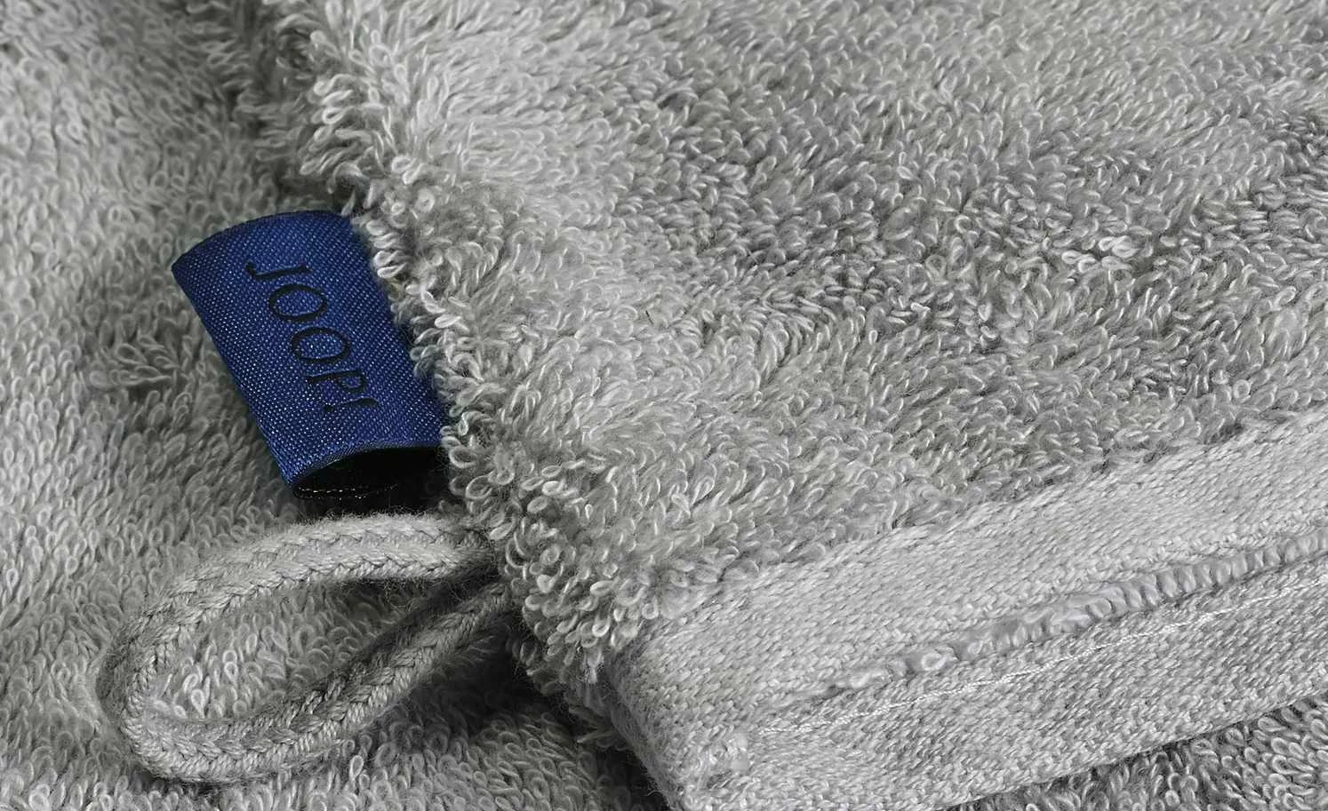 JOOP! Waschhandschuh JOOP 1600 Classic Doubleface | Silbergrau 4 JOOP! Waschhandschuh JOOP 1600 Classic Doubleface | Silbergrau – Bild 2