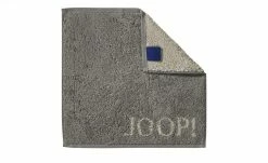 JOOP! Seiftuch Joop 1600 Classic Doubleface | Graphitgrau / Sand