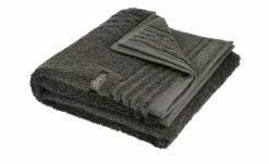 VOSSEN Handtuch Vienna Supersoft | Dunkelgrau Handtuch - 50x100 cm, Handtuch - 50x100 cm