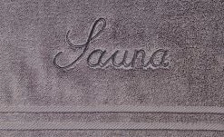 LAVIDA Saunatuch Sauna Soft Cotton | Anthrazit -Badtextilien und Zubehör Verkäufe 11821368 5 201811271507