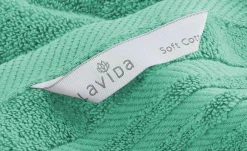 LAVIDA Gästetuch Soft Cotton | Minze Gästehandtuch - 30x50 cm, Gästehandtuch - 30x50 cm -Badtextilien und Zubehör Verkäufe 11821370 3 201908232340