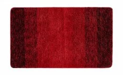 LAVIDA Badteppich Grafiko | Rot 60|cm 100|cm