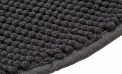 HOME STORY Badematte Happy | Anthrazit rund -Badtextilien und Zubehör Verkäufe 11823450 4 201811271606