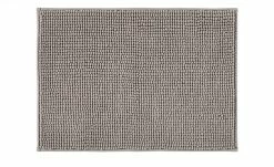HOME STORY Badematte Happy | Taupe rechteckig (40 x 60 cm)