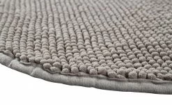 HOME STORY Badematte Happy | Taupe rund -Badtextilien und Zubehör Verkäufe 11823452 3 201811271603