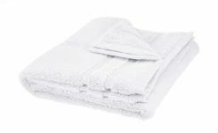 HOME STORY Handtuch Das neue Kuschel Wuschel | Weiß Handtuch - 50x100 cm, Handtuch - 50x100 cm