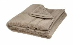 HOME STORY Handtuch Das neue Kuschel Wuschel | Taupe Handtuch - 50x100 cm, Handtuch - 50x100 cm
