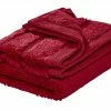 HOME STORY Gästetuch Das neue Kuschel Wuschel | Rubinrot Gästehandtuch - 30x50 cm, Gästehandtuch - 30x50 cm -Badtextilien und Zubehör Verkäufe 11823896 4 201906260958
