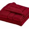 HOME STORY Badetuch Das neue Kuschel Wuschel | Rubinrot Badetuch - 100x150 cm, Badetuch - 100x150 cm