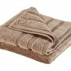 HOME STORY Handtuch Das neue Kuschel Wuschel | Hellbraun Handtuch - 50x100 cm, Handtuch - 50x100 cm
