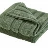 HOME STORY Badetuch Das neue Kuschel Wuschel | Moosgrün Badetuch - 100x150 cm, Badetuch - 100x150 cm