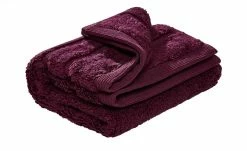 HOME STORY Gästetuch Das neue Kuschel Wuschel | Beere Gästehandtuch - 30x50 cm, Gästehandtuch - 30x50 cm