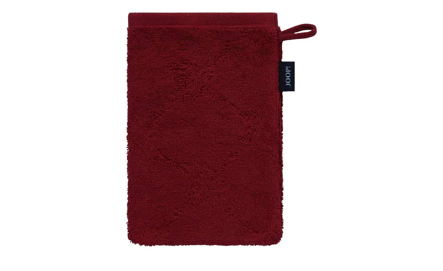JOOP! Waschhandschuh JOOP 1670 Uni Cornflower | Bordeaux (Rot) 3 JOOP! Waschhandschuh JOOP 1670 Uni Cornflower | Bordeaux (Rot)