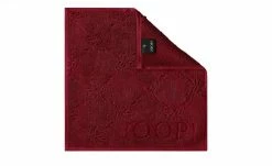 JOOP! Seiftuch JOOP 1670 Uni Cornflower | Bordeaux (Rot)