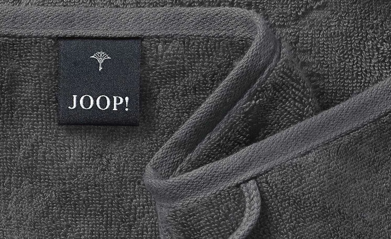 JOOP! Handtuch JOOP! 1670 Uni Cornflower | Anthrazit 5 JOOP! Handtuch JOOP! 1670 Uni Cornflower | Anthrazit – Bild 3