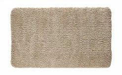 HOME STORY Badteppich Softy | Sand 65|cm 55|cm