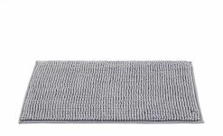 HOME STORY Badematte Happy | Hellgrau rechteckig (40 x 60 cm) -Badtextilien und Zubehör Verkäufe 11827237 4 202001100030