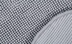 HOME STORY Badematte Happy | Hellgrau rund -Badtextilien und Zubehör Verkäufe 11827238 3 202001091110