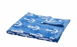 LAVIDA Strandtuch | Strandtuch - 70x140 cm, Strandtuch - 70x140 cm Dunkelblau / Weiß -Badtextilien und Zubehör Verkäufe 11827440 1 202003112234