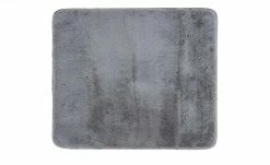 HOME STORY Badteppich Angora | 55|cm Grau 65|cm