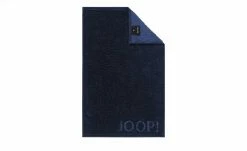 JOOP! Gästehandtuch JOOP 1600 Classic Doubleface | Marineblau / Blau