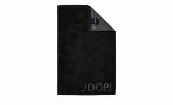 JOOP! Gästehandtuch JOOP 1600 Classic Doubleface | Schwarz / Anthrazit