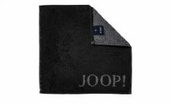 JOOP! Seiftuch Joop 1600 Classic Doubleface | Schwarz / Anthrazit