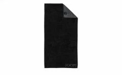 JOOP! Duschtuch JOOP 1600 Classic Doubleface | Schwarz / Anthrazit