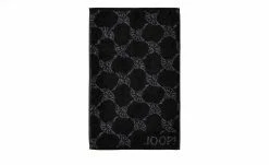JOOP! Gästehandtuch JOOP 1611 Classic Conflower | Schwarz / Grau