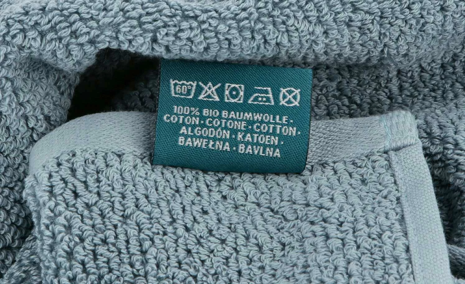 Como Green Handtuch 4077 | Handtuch - 50x100 cm, Handtuch - 50x100 cm Reseda (Grau-Blau) 8 Como Green Handtuch 4077 | Handtuch - 50x100 cm, Handtuch - 50x100 cm Reseda (Grau-Blau) – Bild 6