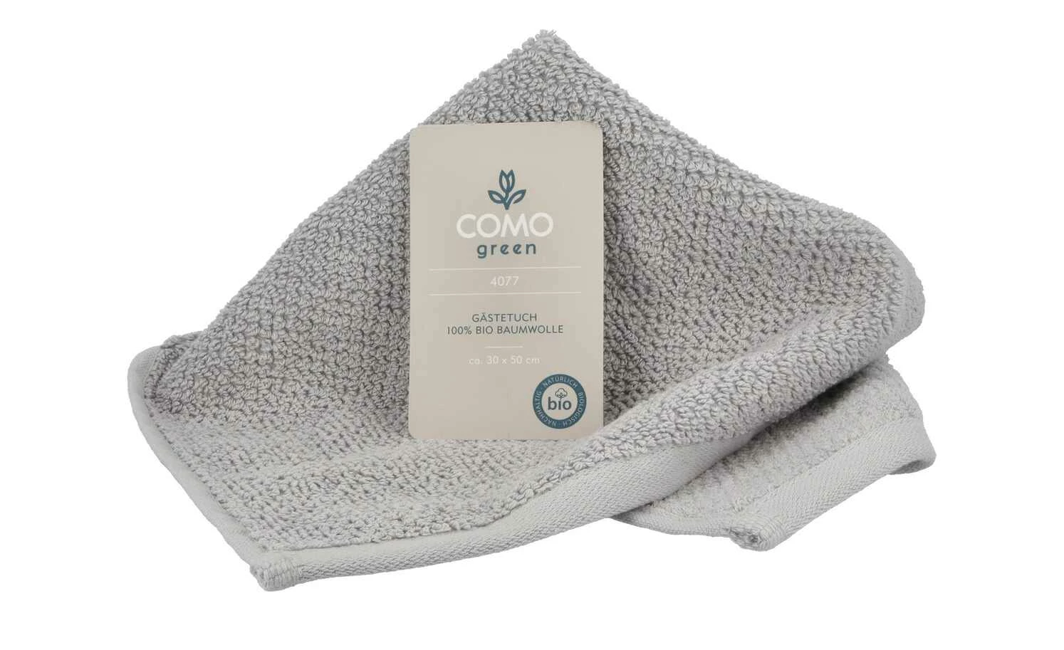 Como Green Gästetuch 4077 | Gästehandtuch - 30x50 cm, Gästehandtuch - 30x50 cm Kieselgrau 4 Como Green Gästetuch 4077 | Gästehandtuch - 30x50 cm, Gästehandtuch - 30x50 cm Kieselgrau – Bild 2
