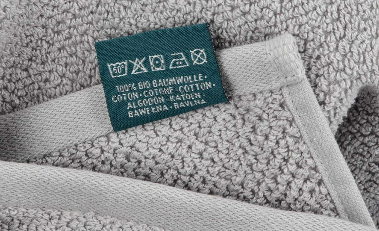 Como Green Handtuch 4077 | Handtuch - 50x100 cm, Handtuch - 50x100 cm Kieselgrau 10 Como Green Handtuch 4077 | Handtuch - 50x100 cm, Handtuch - 50x100 cm Kieselgrau – Bild 8