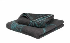 JOOP! Handtuch JOOP! Infinity Cornflower Zoom | Grau / Blau