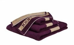 JOOP! Duschtuch JOOP! Infinity Doubleface | Lila / Beige