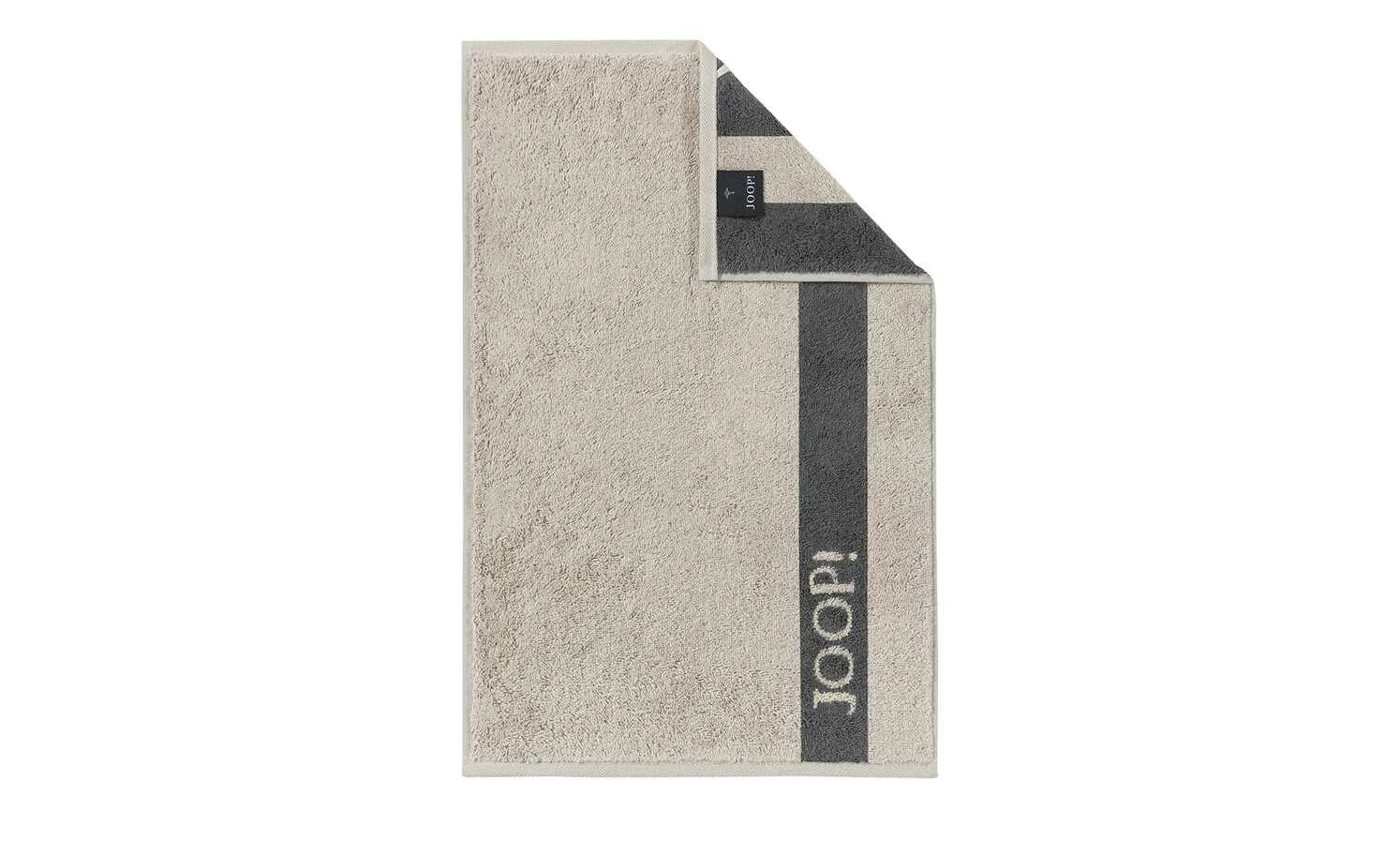 JOOP! Gästetuch JOOP! Infinity Doubleface | Beige / Grau 4 JOOP! Gästetuch JOOP! Infinity Doubleface | Beige / Grau – Bild 2