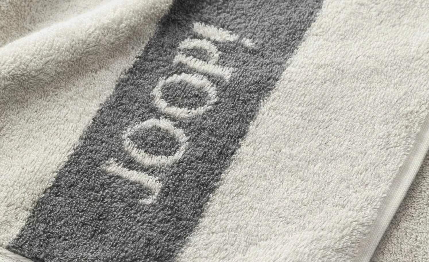 JOOP! Gästetuch JOOP! Infinity Doubleface | Beige / Grau 5 JOOP! Gästetuch JOOP! Infinity Doubleface | Beige / Grau – Bild 3