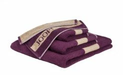 JOOP! Waschhandschuh JOOP! Infinity Doubleface | Lila / Beige
