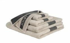 JOOP! Seiftuch JOOP! Infinity Doubleface | Beige / Grau