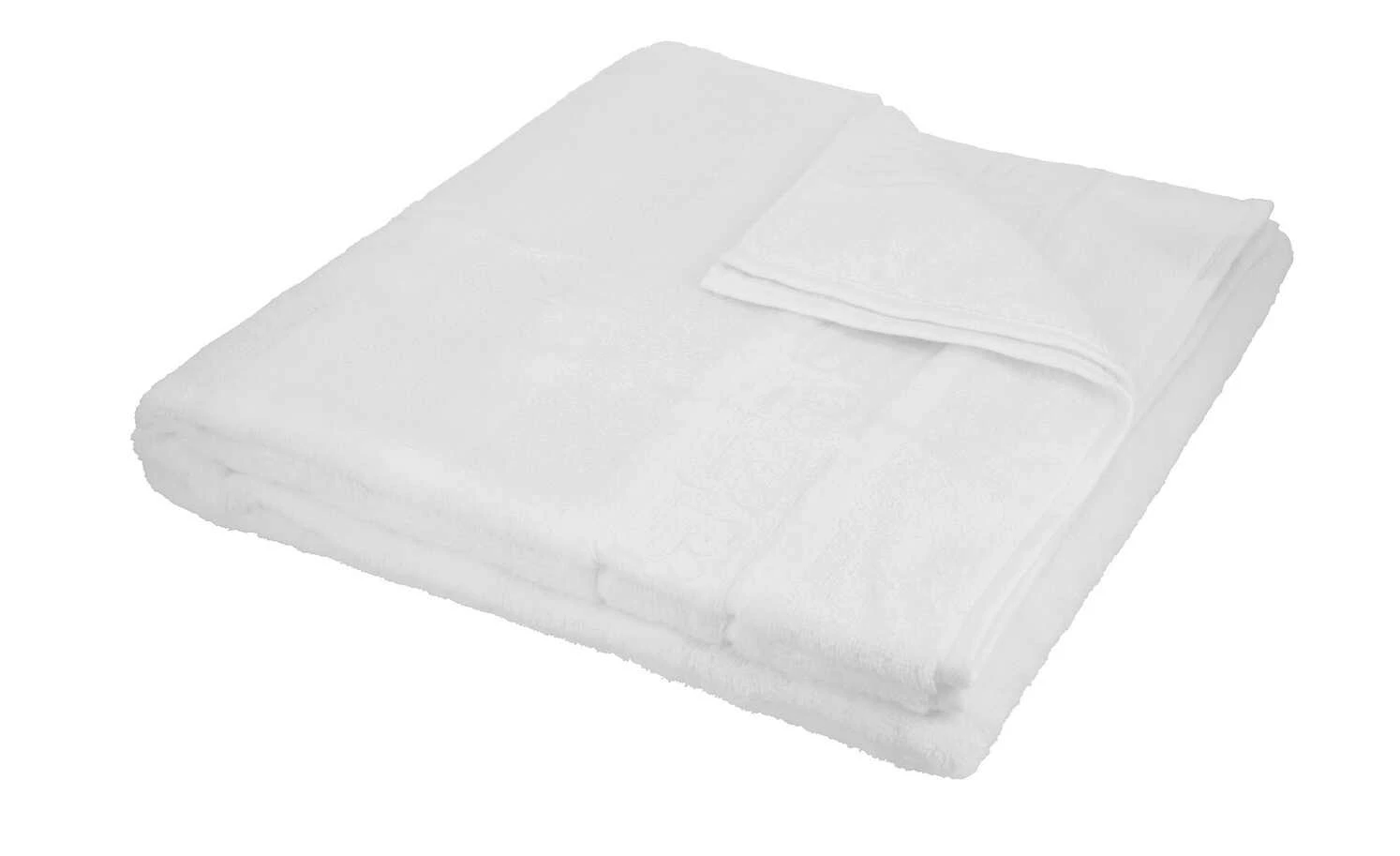 CaWö Duschtuch 1001 | Weiß Duschtuch - 80x160 cm, Duschtuch - 80x160 cm 4 CaWö Duschtuch 1001 | Weiß Duschtuch - 80x160 cm, Duschtuch - 80x160 cm – Bild 2